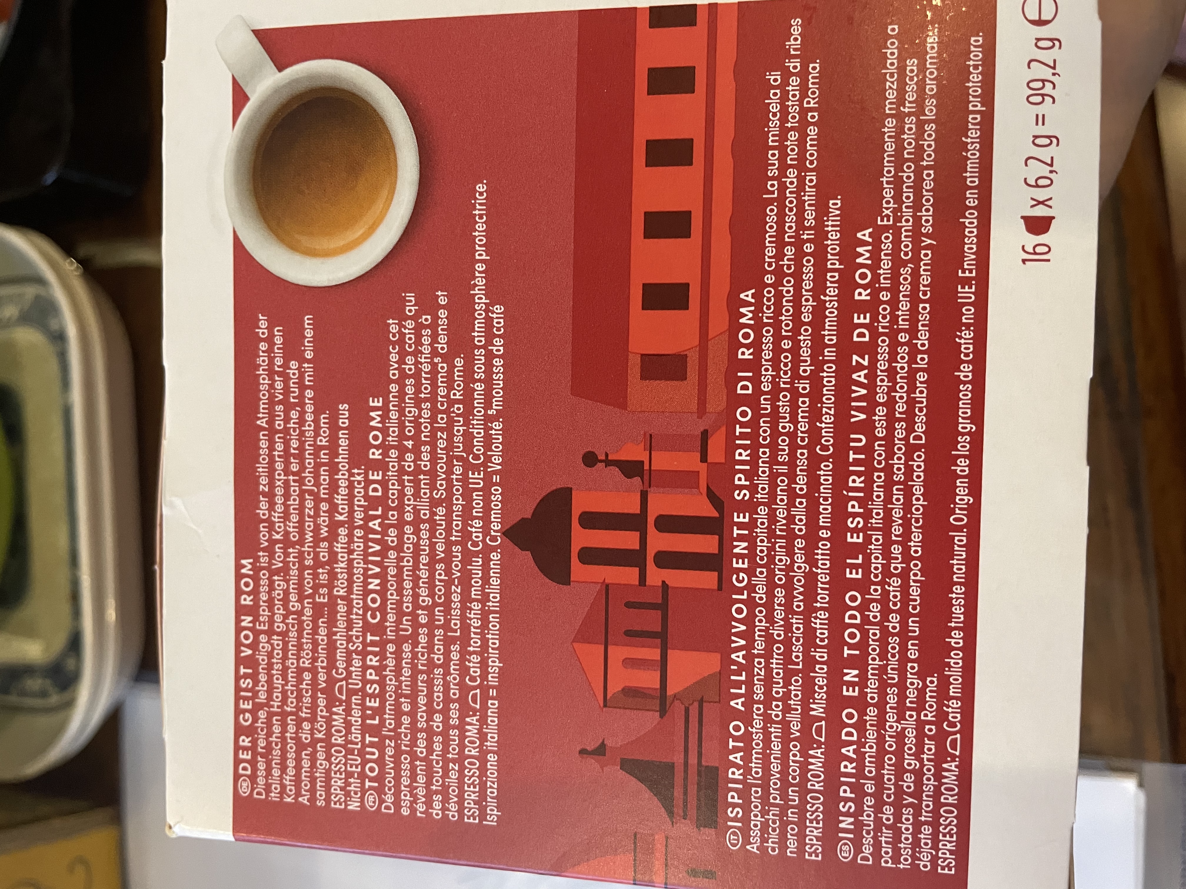 DOLCE GUSTO多趣酷思Dolce Gusto胶囊咖啡意式纯咖啡系列16杯 意式罗马16杯 实拍图