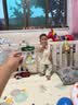 贝瑞加（Babyprints）宝宝背心2件装夏季儿童无袖T恤纯棉吊带上衣轻薄柔软打底 黄90 实拍图