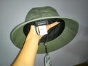 吉普（Jeep）帽子男士渔夫帽四季通用防晒遮阳帽旅游出行钓鱼帽男女情侣款太阳帽韩版潮流迷彩百搭休闲帽 CA0243军绿色 实拍图