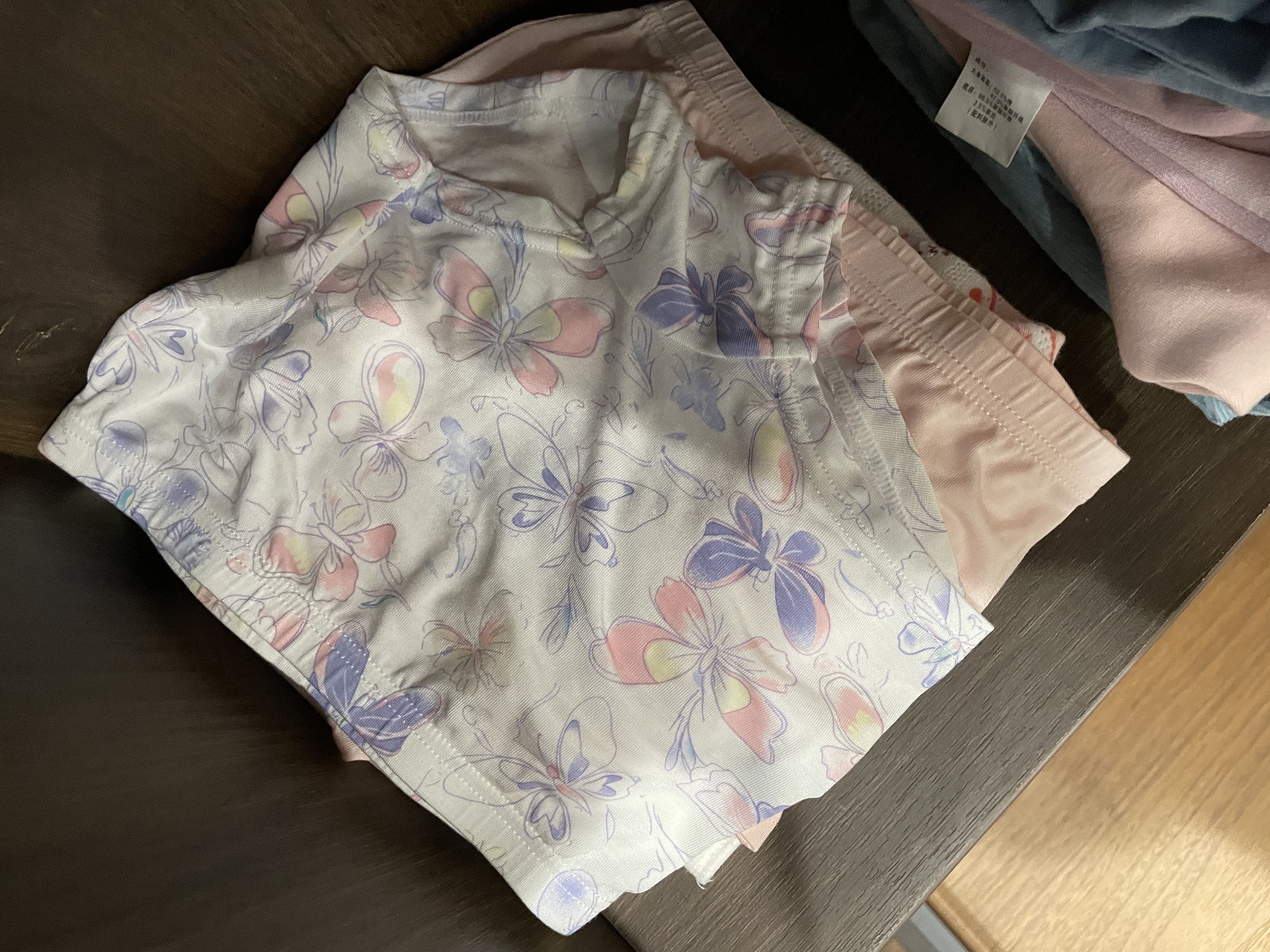 巴拉巴拉女童童装内衣A类儿童四角内裤宝宝不夹PP平角裤4条装夏季抗菌打底 实拍图