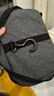 pack all旅行洗漱包男士出差健身游泳便携收纳包干湿分离手提大容量 灰色 实拍图