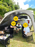 Naturehike挪客云界自立速开钛黑胶天幕帐篷户外露营野餐防雨防晒穹顶凉亭 实拍图
