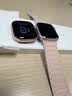 Apple/苹果 Watch S11 智能手表GPS款42毫米玫瑰金色铝金属表壳淡桃粉色运动型表带M/L MEUP4CH/B 实拍图