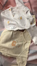 童泰新生儿半背衣婴儿衣服四季0-3个月初生宝宝纯棉上衣和尚服2件装 黄色小熊(精梳纯棉) 59 码(建议1-3个月身高55-60cm) 实拍图