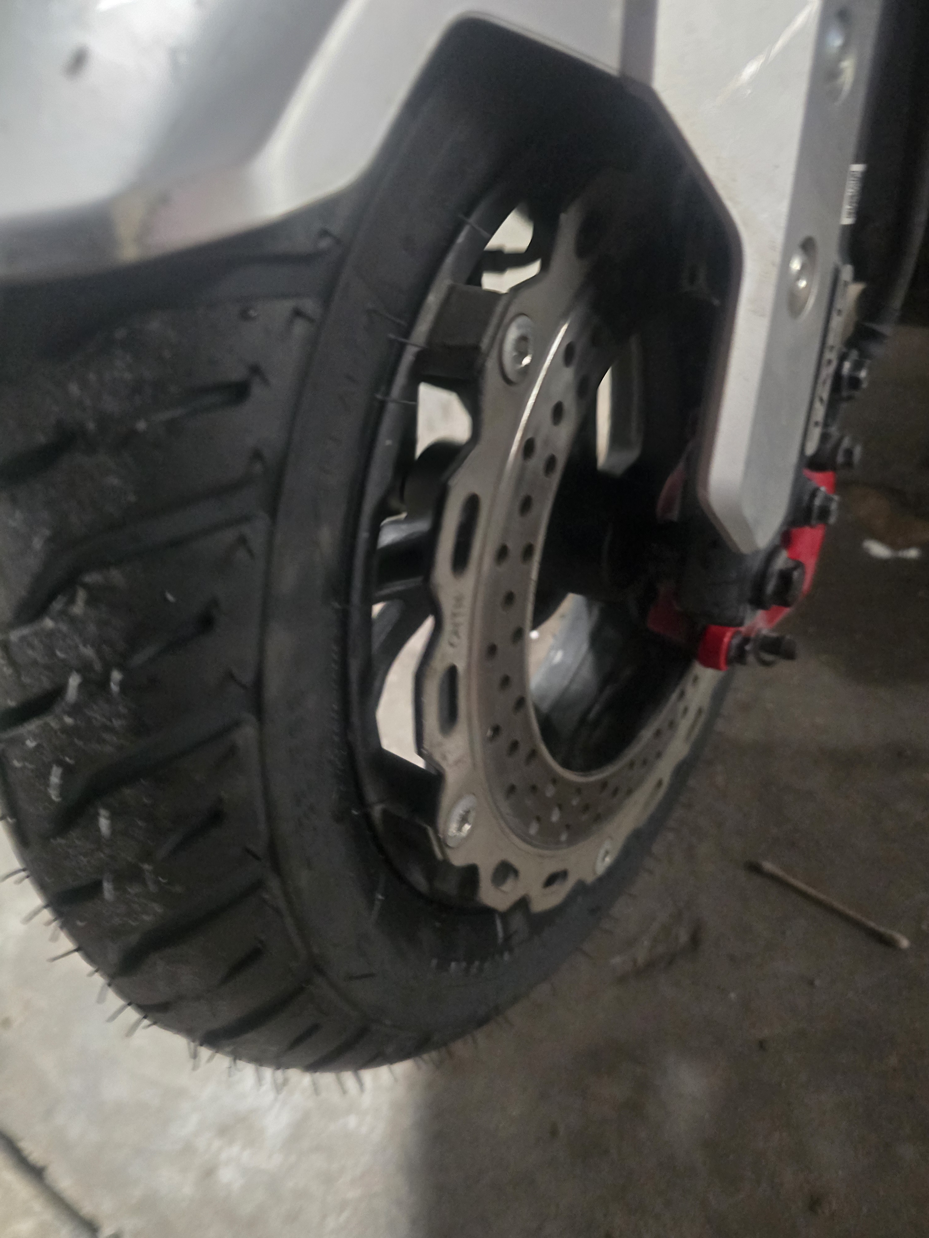 米其林（MICHELIN）摩托车轮胎 PILOT STREET 2  90/90-10  实拍图