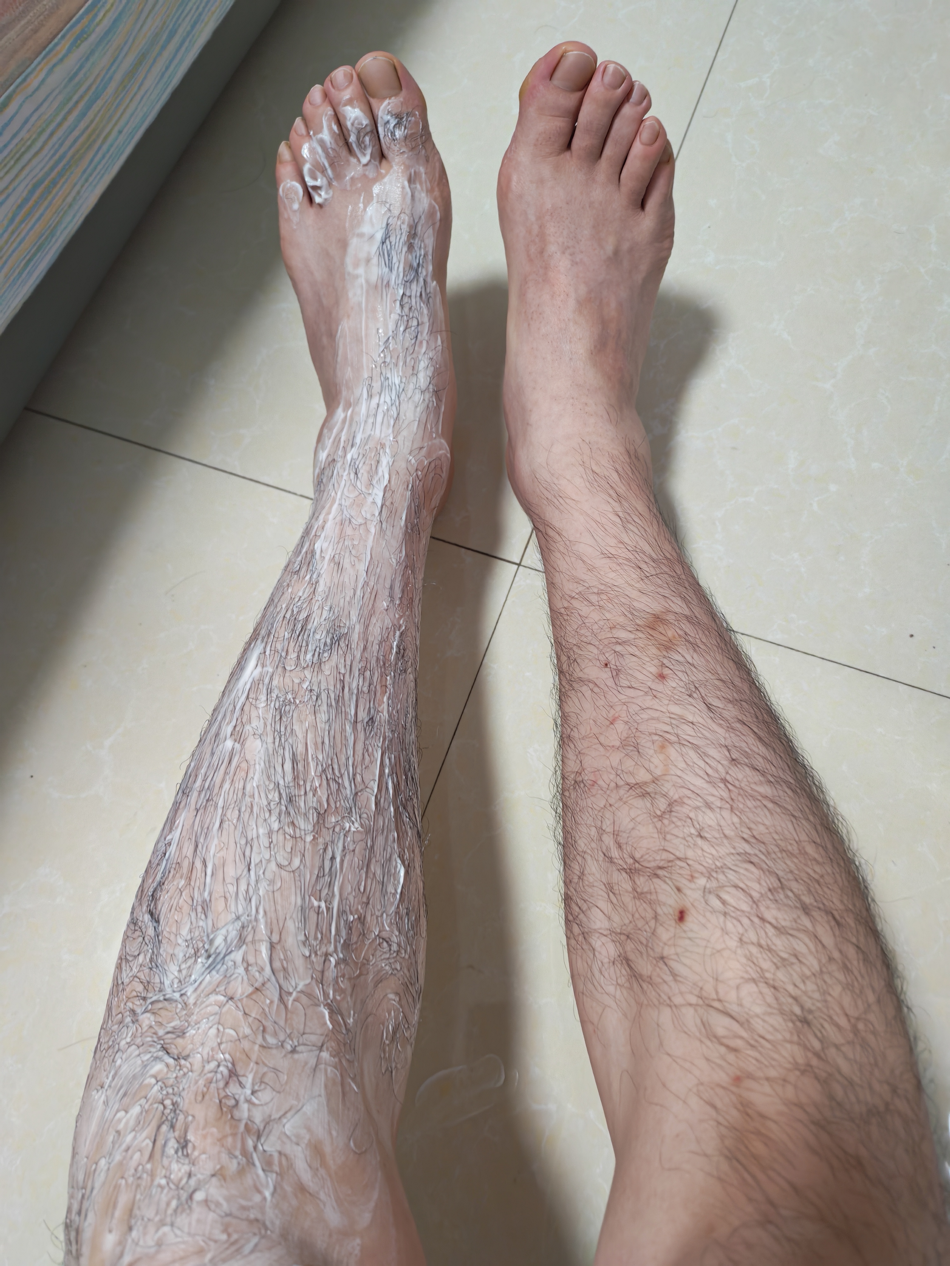 薇婷（VEET）脱毛膏男士200ml  脱毛膏腋下男生 非永久去根不再生长非刮毛刀 实拍图