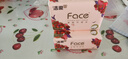 洁柔抽纸 粉face3层100抽*24包 锦绣卫生纸 可湿水面巾纸 整箱纸巾 实拍图