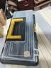 【万人同抢】家用多功能五金收纳箱手提电工工具箱车载维修配件箱 【不含工具-介意慎拍】【黑霸王】13寸加厚 复工爆品 实拍图