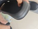 名创优品（MINISO）拖鞋男女家居情侣家用舒适浴室防滑防臭四季拖鞋  高级黑42-43 实拍图