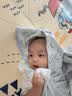 BabyWatch宝宝防晒衣服小月龄婴幼儿斗篷男女童冰丝防紫外线披风 【原纱防晒UPF50+】触瞬凉感-白 均码 （0-3岁适用） 实拍图