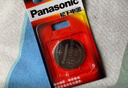 松下（Panasonic） CR2412纽扣电池适用雷克萨斯红旗丰田新皇冠汽车钥匙电池卡片车钥匙3V扣式电子 1粒进口 实拍图