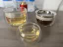 泥也双层泡茶杯旅行茶具茶壶玻璃泡茶壶便携式旅行露营茶具 实拍图
