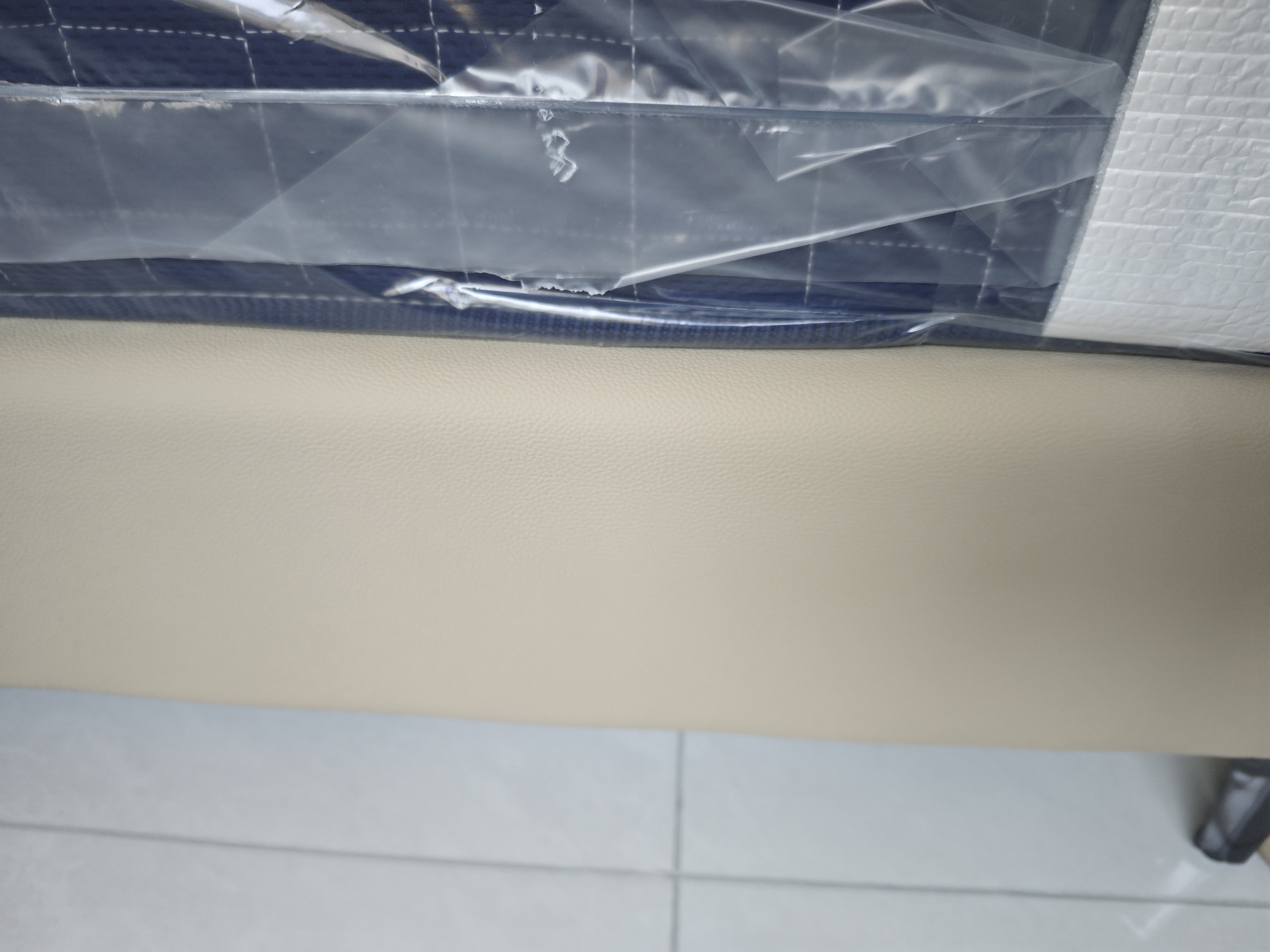 顾家家居硬核床垫无胶椰棕抑菌防螨弹簧床垫席梦思偏硬睡感宝石蓝M0083 实拍图