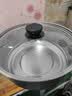 汤锅不锈钢上蒸下煮蒸包子煮面条锅电磁炉燃气灶通用火锅煮锅锅具 较薄 不锈钢本色 22cm 实拍图