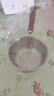 热油小锅泼油锅加厚不锈钢木柄防烫带刻度双倒流口不挂油无涂层 【木柄】爆款300ml 实拍图