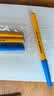 施德楼（STAEDTLER）0.5mm圆珠笔 大容量全铜笔头按动原子笔 学生考试书写办公用蓝色5支430F-3 实拍图