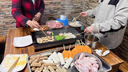 奥克斯（AUX） 烤肉锅烧烤炉电烤盘家用室内多功能料理锅不粘无浓烟韩式烤羊肉串机煎锅加大尺寸电烧烤炉煎烤锅 加大号烤盘-大火力-可拆洗 1层 实拍图