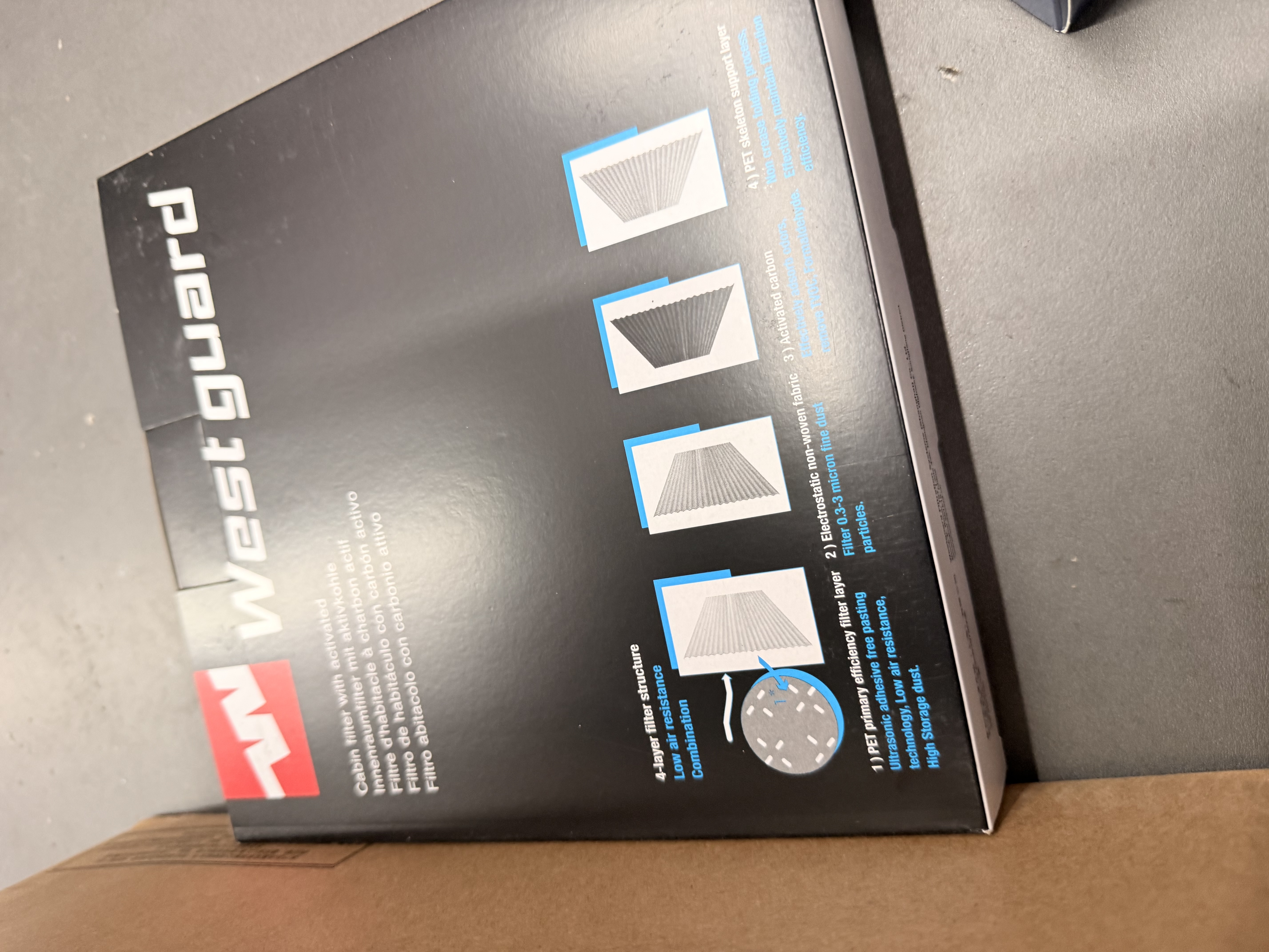 韦斯特空调滤芯滤清器MK9584(适配荣威i6/ei6/新能源emg6新名爵6) 实拍图