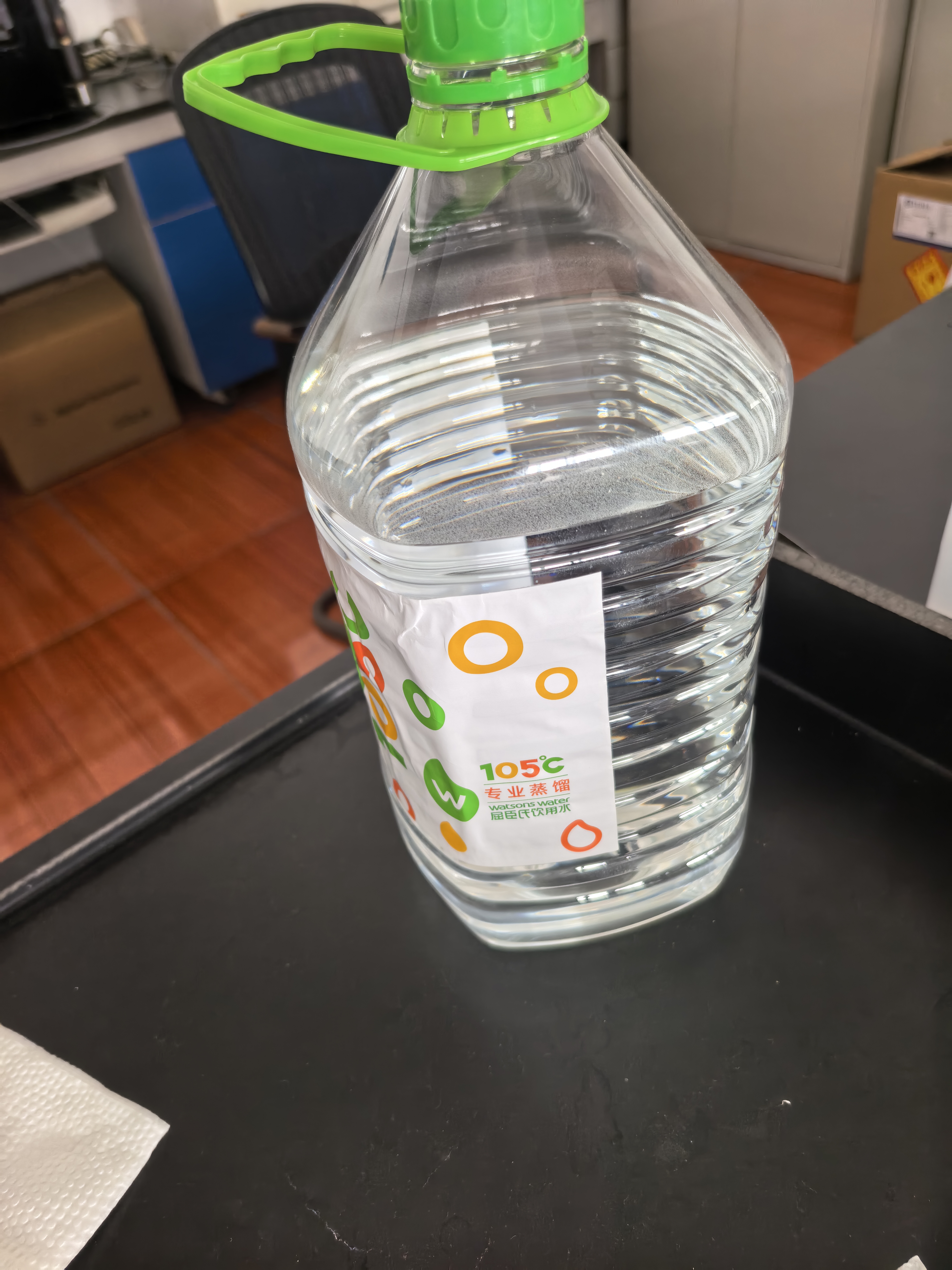 屈臣氏蒸馏水纯净水6L*4桶整箱大桶装水饮用水家庭装泡茶煲汤 实拍图