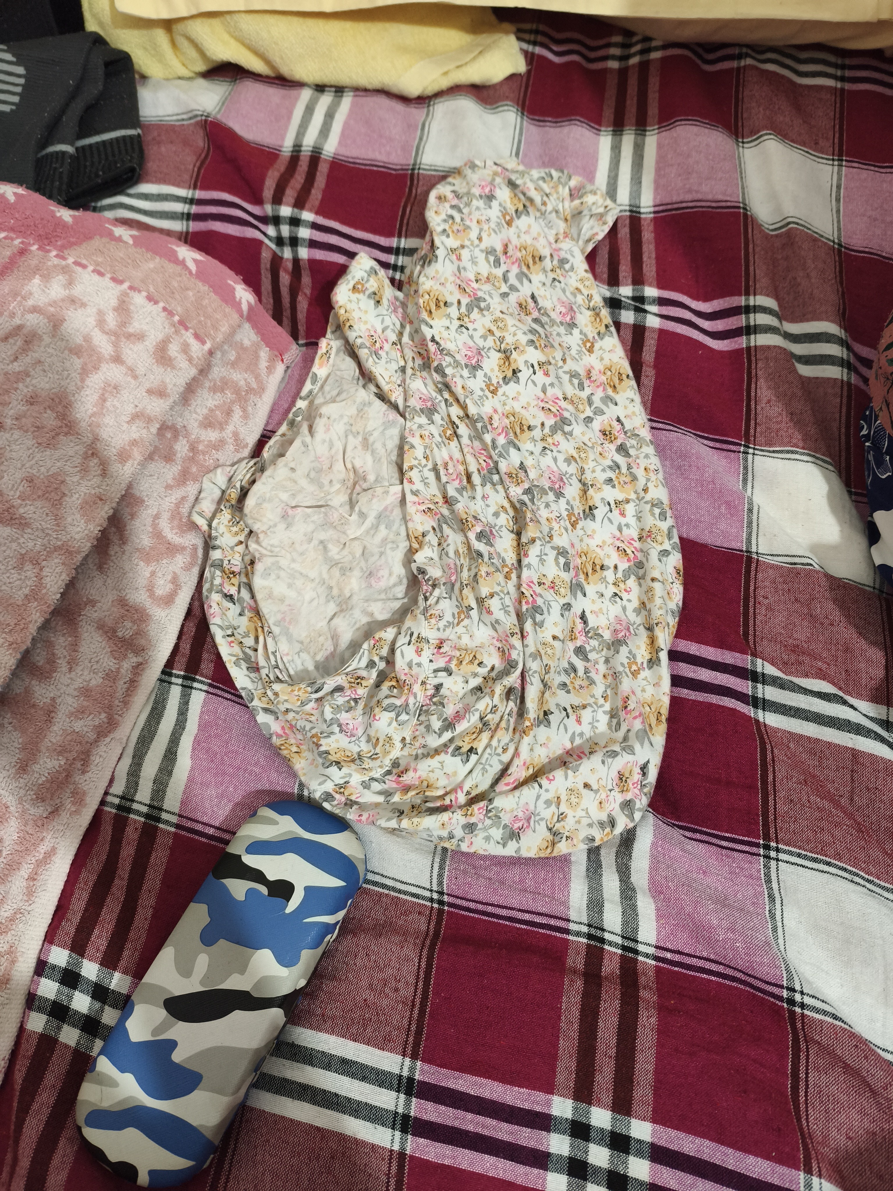 宜而爽【100%纯棉】家居裤女五分短裤一等品新疆精梳全棉可外穿睡裤 实拍图