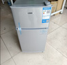 志高（CHIGO）小冰箱迷你小型家用冷藏冷冻两用宿舍出租房用双门办公室电冰箱节能省电 【一级能效】128L银色【全国联保丨节能省电】 实拍图