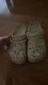 卡骆驰（CROCS）新款厚底云朵洞洞鞋送女友礼物206750 黑色   37-38 实拍图