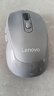 联想（Lenovo）无线鼠标 轻音商务办公鼠标 人体工学 侧键 适用笔记本台式机一体机 M130深灰 实拍图