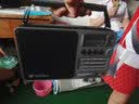 山水（SANSUI）M36全波段老人收音机老年人插卡音乐播放器便携式随身听FM调谐广播音响充电迷你蓝牙音箱 灰色 实拍图