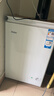 海尔（Haier）100L单温小冰箱冰柜小型家用小冰柜冷柜冷冻冷藏转换一级能效深冷减霜大容量BC/BD-100GHW9D 实拍图