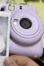富士（FUJIFILM）instax 拍立得mini12 一次成像相机 mini11/41三寸相纸 七夕礼物生日礼物 奖品 【刮刮乐抽相纸】 Mini12 鸢尾紫【爆款直降】 官方标配【不含相纸】 实拍图