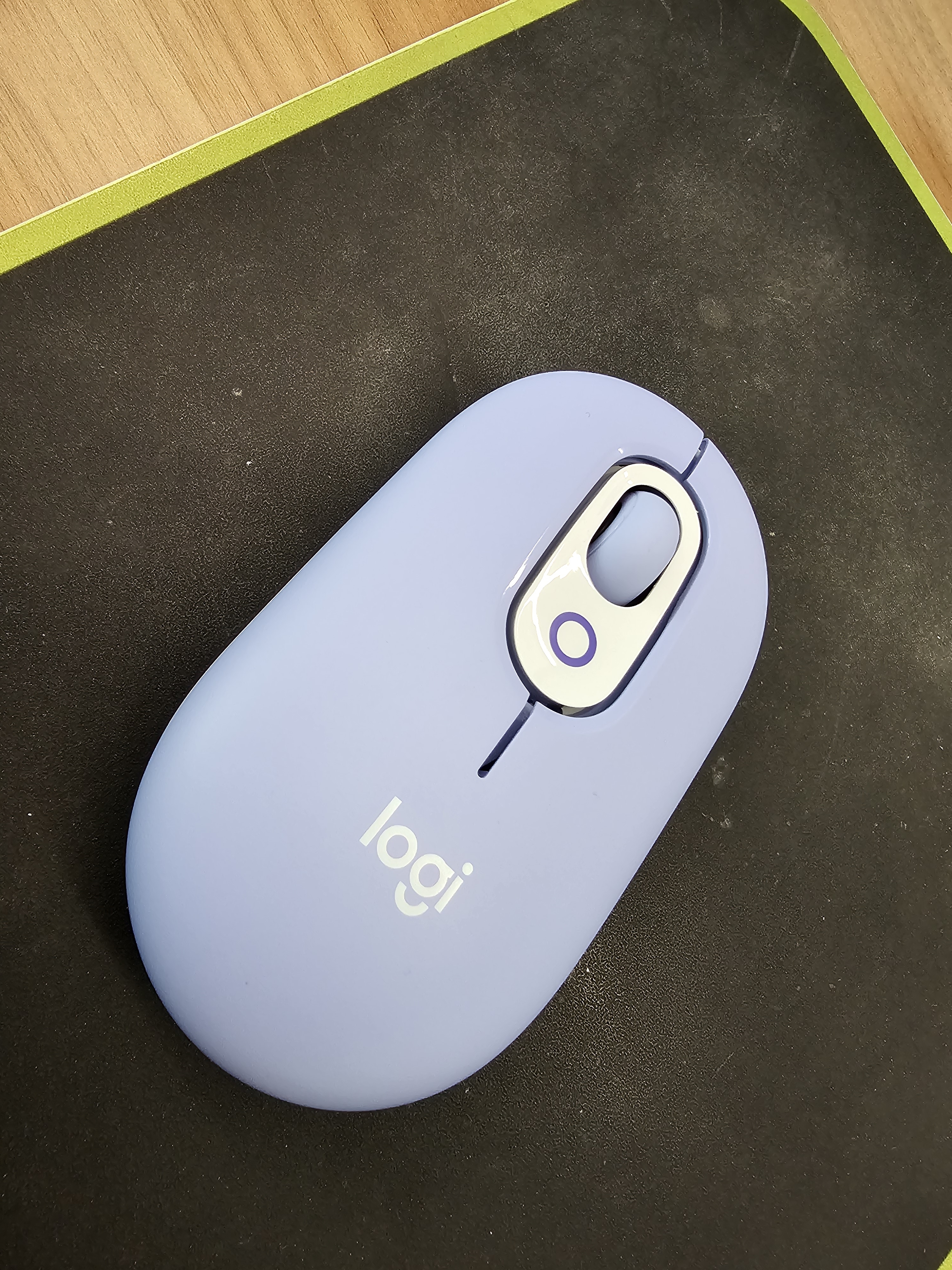 罗技（Logitech）POP ICON KEYS无线蓝牙键盘 AI轻音薄膜电脑办公键盘鼠标套装mac ipad键鼠套装泡泡键盘自定义85键 POP ICON COMBO 紫色 实拍图