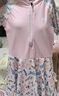361°儿童泳衣女童女孩夏季可爱连体裙式平角中大童游泳衣装备泳装 实拍图