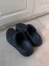 卡骆驰（CROCS）经典泡芙Clog男女一脚蹬懒人沙滩鞋 CR207521-001 36 实拍图