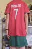 凯日虎（KAIRIHU）2026C罗球衣葡萄牙球衣国家队足球服套装男成人队服定制 2026世界杯葡萄牙主场-7号C罗【绿裤】 L码（身高175-180CM） 实拍图