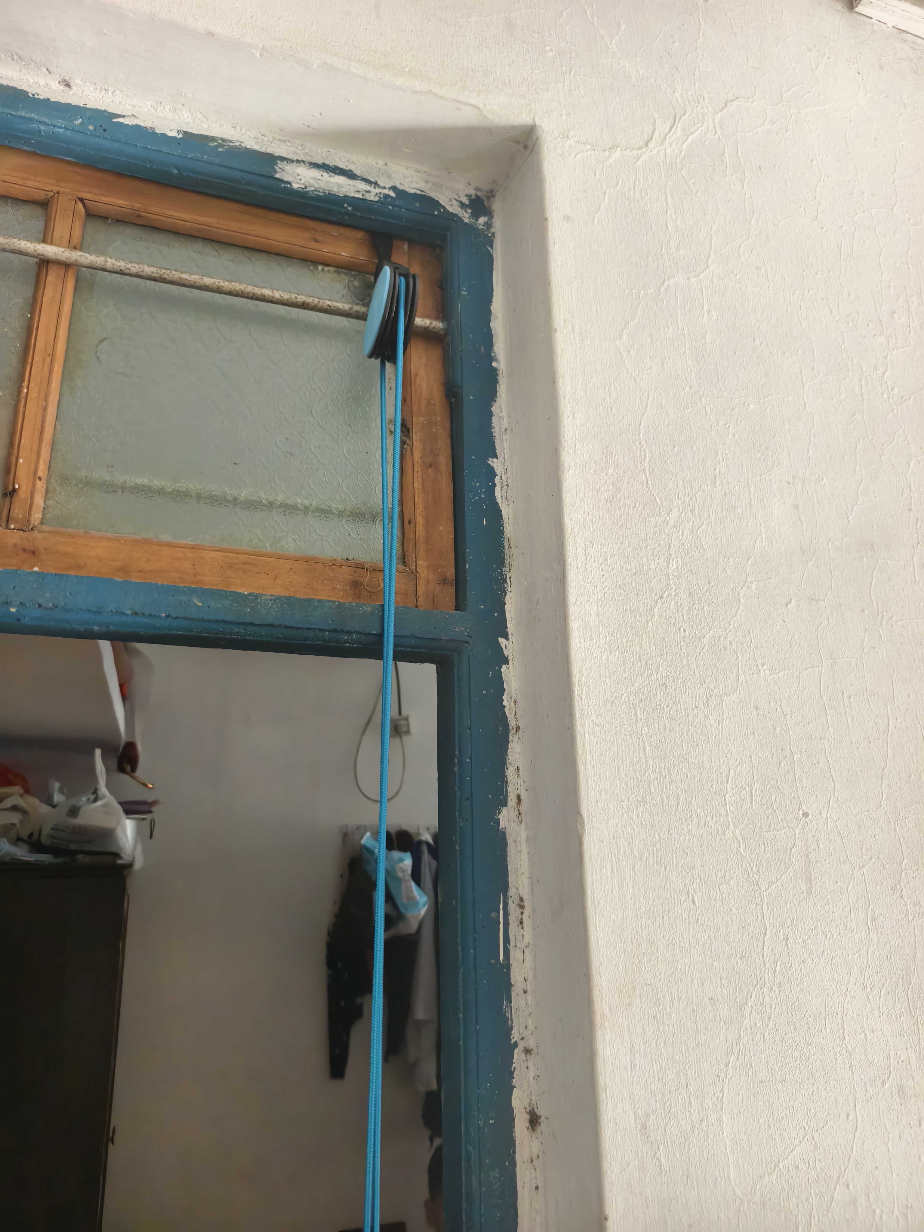 顺秦康复训练器滑轮吊环肩关节颈椎锻炼老人中风偏瘫上肢康复训练器材 上肢康复训练器【门扣款】赠康复训练手套1只 （关门即用   无需安装） 实拍图