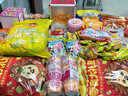 乐事（Lay's）薯片（黄瓜味+原味+红烩味+鱿鱼味+鸡翅味）400g 混合10包 实拍图