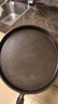 onlycook平底锅煎锅煎饼锅 无涂层铸铁锅 牛排煎蛋锅早餐锅 0涂层 26cm 实拍图
