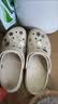卡骆驰（CROCS）贝雅洞洞鞋男鞋女鞋轻便耐磨一脚蹬拖鞋休闲鞋百搭花园鞋|10126 矿石粉-6TY(含智必星) 36 /37(220mm) 实拍图