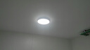 惠普精工led卧室吸顶灯三防灯超薄简约儿童书房餐厅阳台过道灯具47CM三色 实拍图