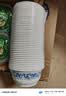 美丽雅一次性碗青花圆形餐盒 食品级塑料饭盒加厚耐高温360ml*40只 实拍图