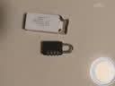iGear大号四位密码挂锁储物柜防锈锁健身房宿舍门锁工具箱锁配安全钥匙 实拍图