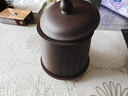 君礼轩紫砂杯套装宜兴手工茶杯带过滤茶水分离四件套礼盒装君子杯420ml 实拍图