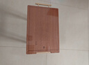 京东京造 菜板 砧案板切菜实木双面分切抗菌【乌檀整木】加厚40*28*3cm 实拍图
