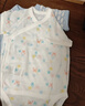 优衣库婴幼儿网眼包臀衣/短袖/1件装宝宝衣服连体衣481772 01 乳白色 70cm 实拍图