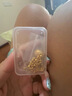 胜恋足金黄金珠子足金999金珠攒金珠莲蓬转运珠DIY小金珠手链七夕礼物 3mm光面金珠多退少补 3mm光面珠1颗约0.1g 实拍图