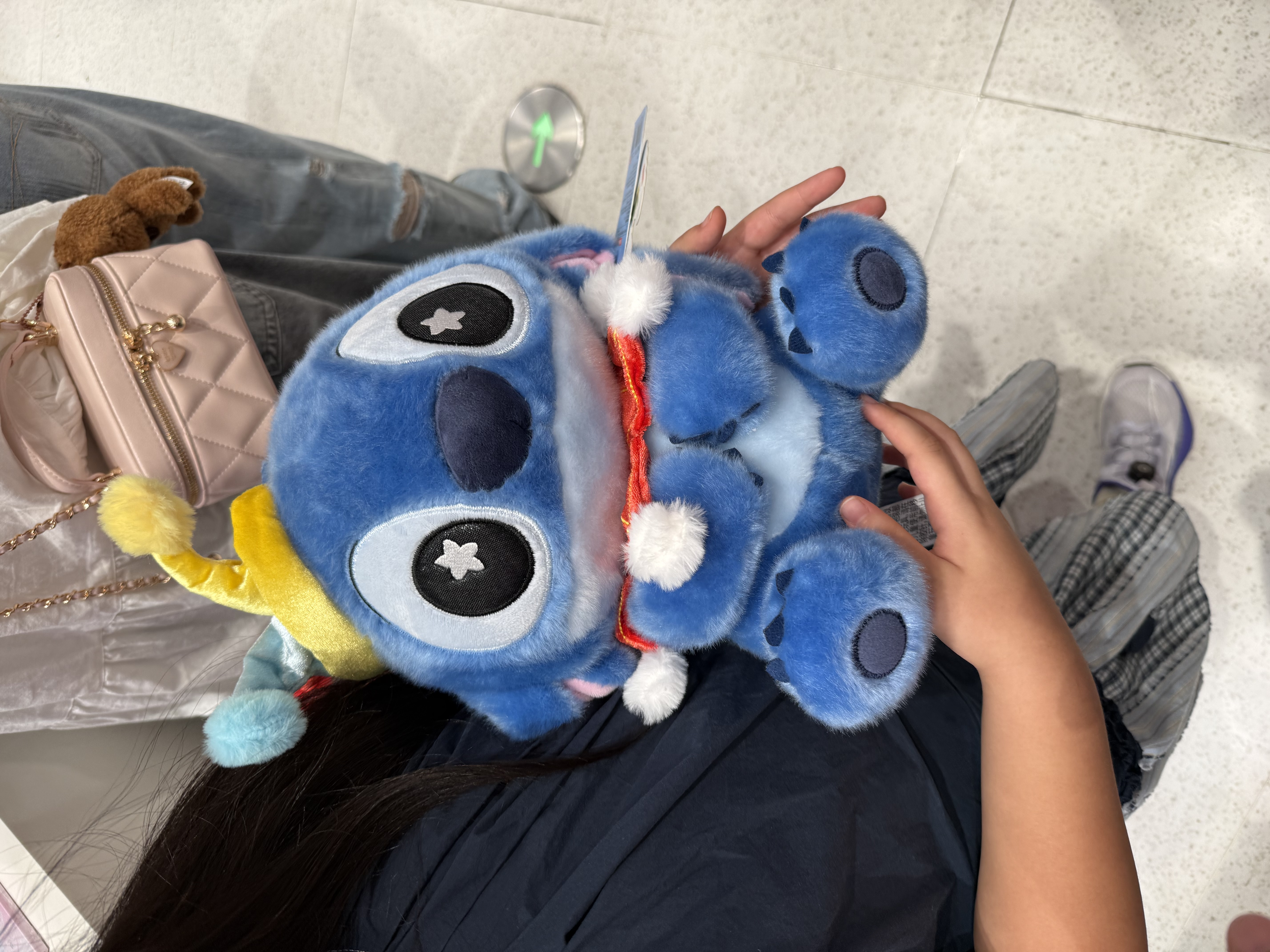 名创优品（MINISO）史迪奇毛绒玩偶公仔玩具生日礼物丑萌抽象送男友正版授权 实拍图