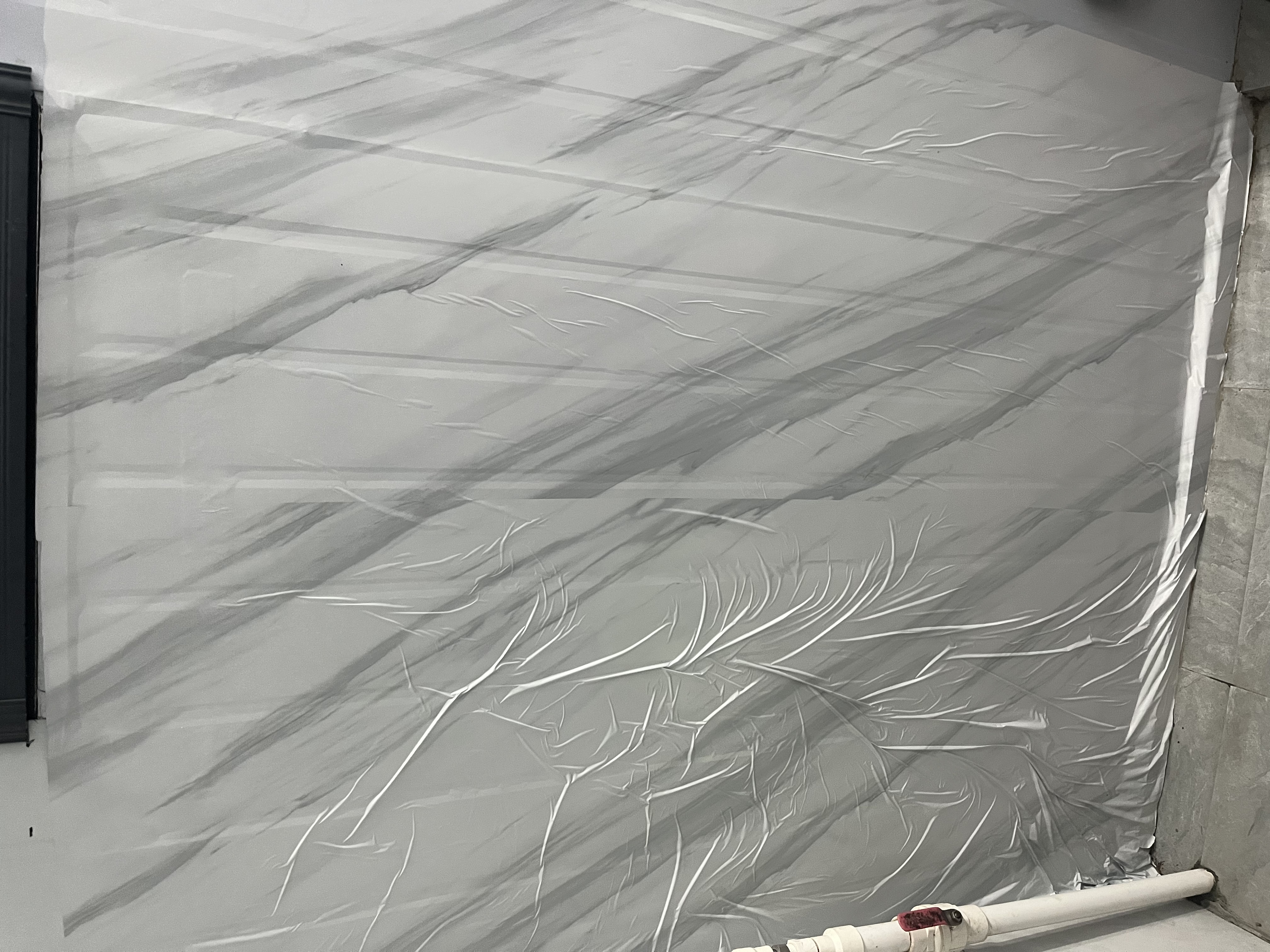 维简厨房防水防油贴纸自粘灶台防油贴纸台面贴膜保护膜瓷砖贴纸 5米 实拍图