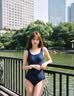 迪卡侬泳衣女竞速女款连体专业温泉大码游泳衣泳装游泳女士-5782136 实拍图