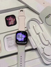 Apple/苹果 Watch S11 智能手表GPS款42毫米玫瑰金色铝金属表壳淡桃粉色运动型表带M/L MEUP4CH/B 实拍图