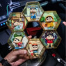 灵动创想蜡笔小新趣味六六六摆件周边手办玩偶公仔生日礼物端盒 实拍图